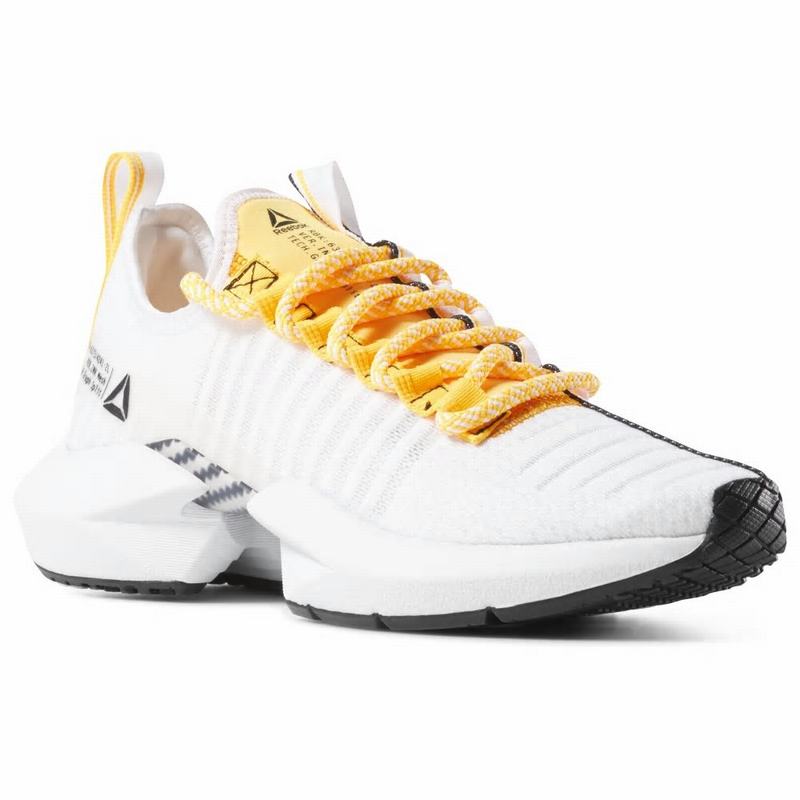 Reebok Sole Fury Se Lifestyle Topanky Damske - Biele/Čierne/Zlate WS7821OA